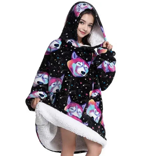 Kids Oversized Cozy Hoodies Ju-Nel Fashion Boutique
