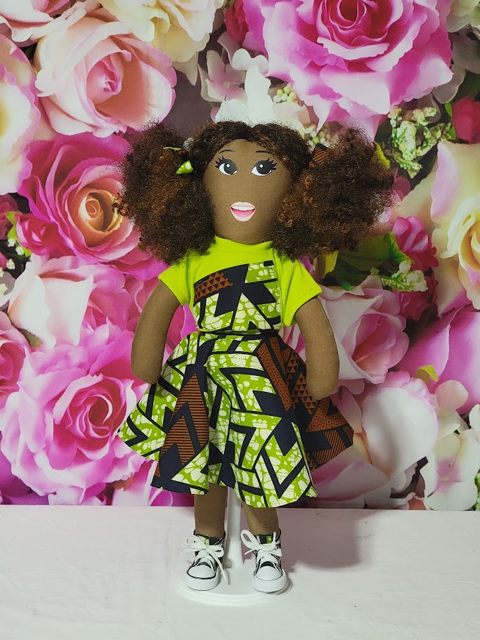 Handcrafted 18 inch Cultural Cutie
