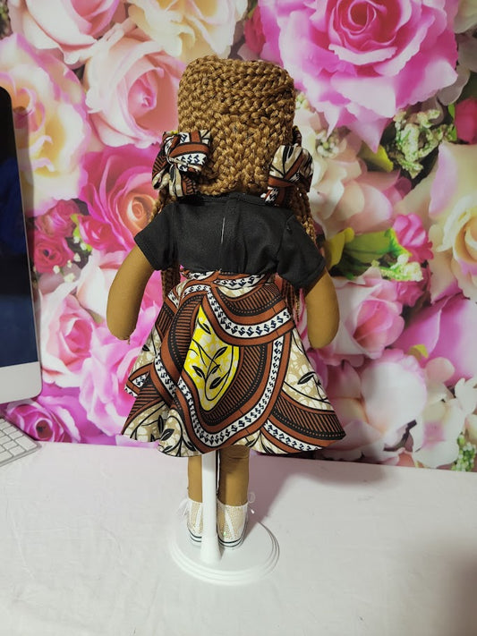 Handcrafted 18 inch Cultural Cutie