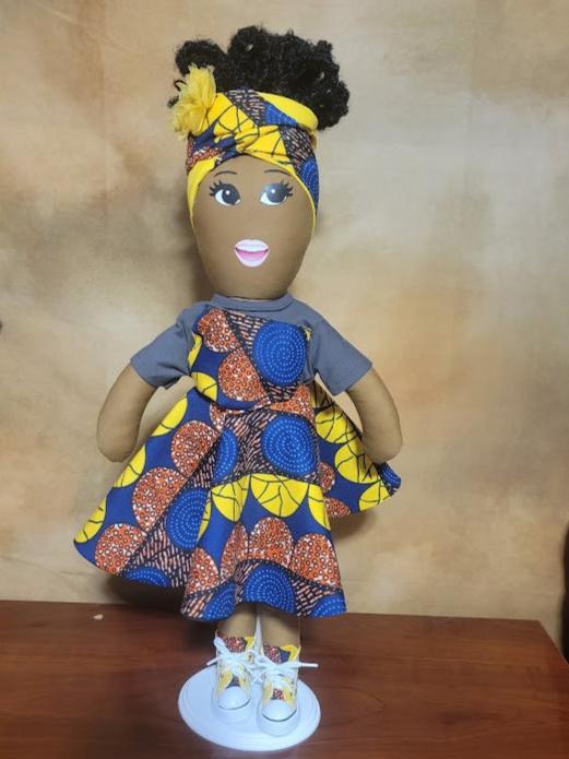 Handcrafted 16 inch Cultural Cutie