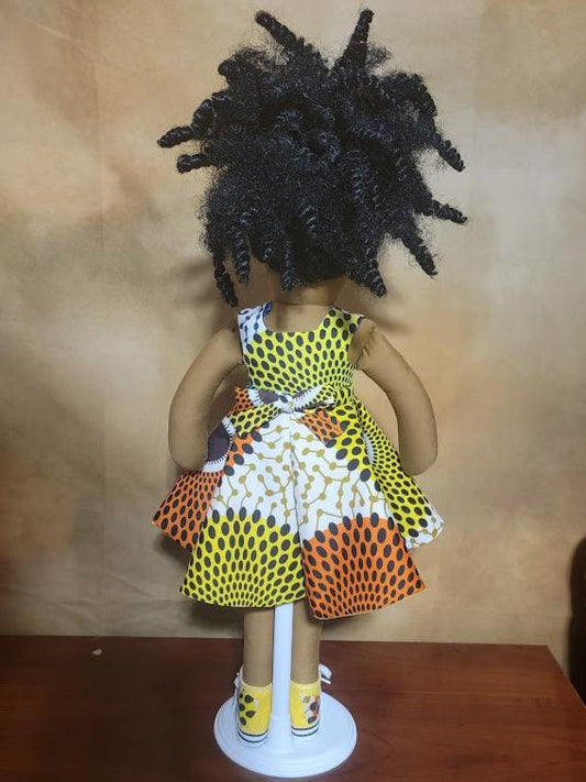 Handcrafted 18 inch Cultural Cutie