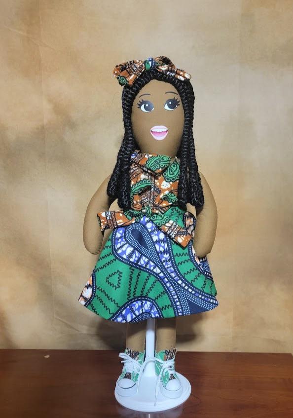 Handcrafted 18 inch Cultural Cutie