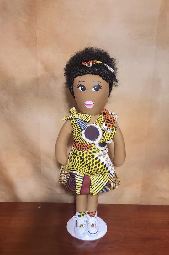 Handcrafted 18 inch Cultural Cutie