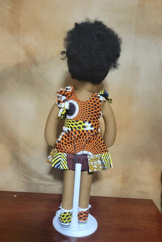 Handcrafted 18 inch Cultural Cutie