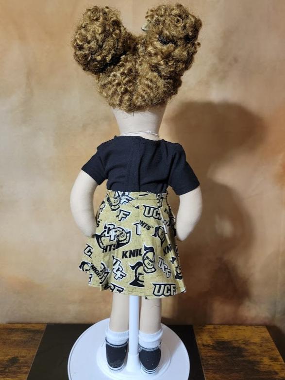 Handcrafted 18 inch Team Spirit Cultural Cutie