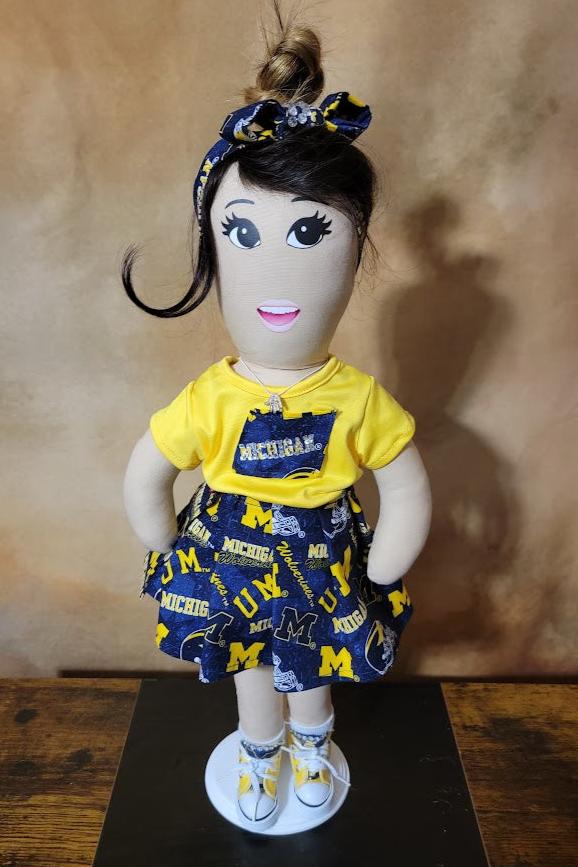 Handcrafted 18 inch Team Cutie