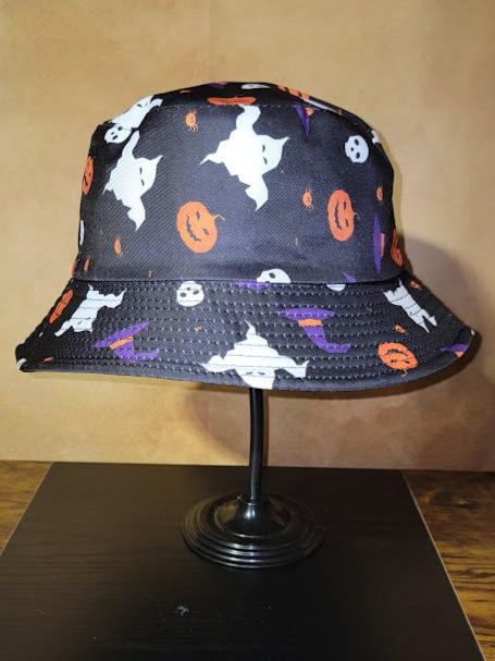 Adult Size 56-58 cm Spooky Halloween Bucket Hat