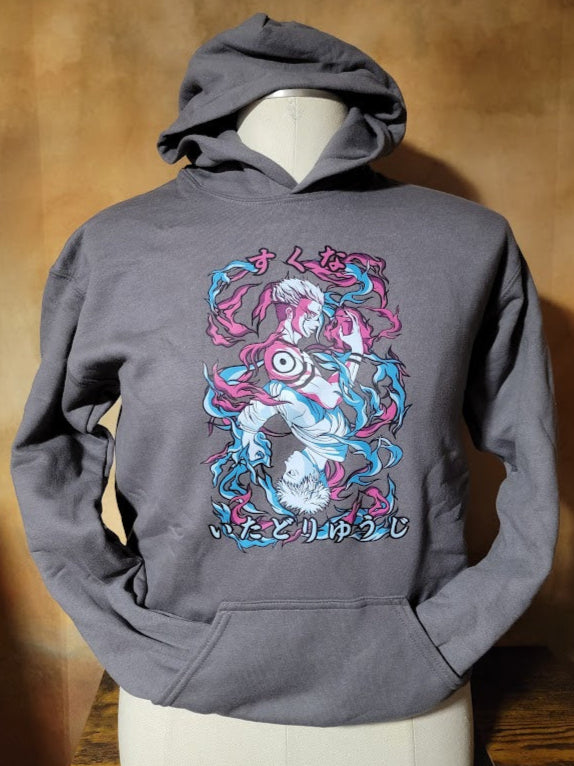 Kids Anime Graphic Hoodie