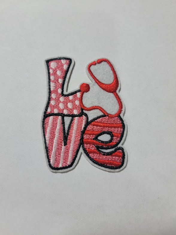 Nurse Embroidered Iron On Patch (Copy) Ju-Nel Fashion Boutique
