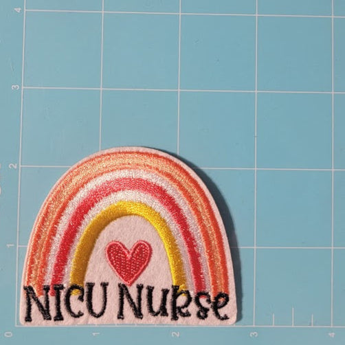 NICU Nurse Embroidered Iron n Patch Ju-Nel Fashion Boutique