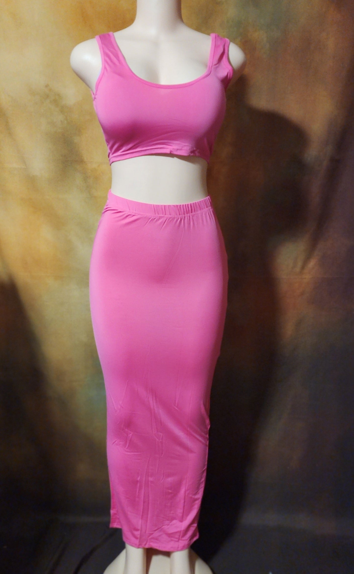 Women's Crop Top & Midi Skirt Set Ju-Nel Fashion Boutique