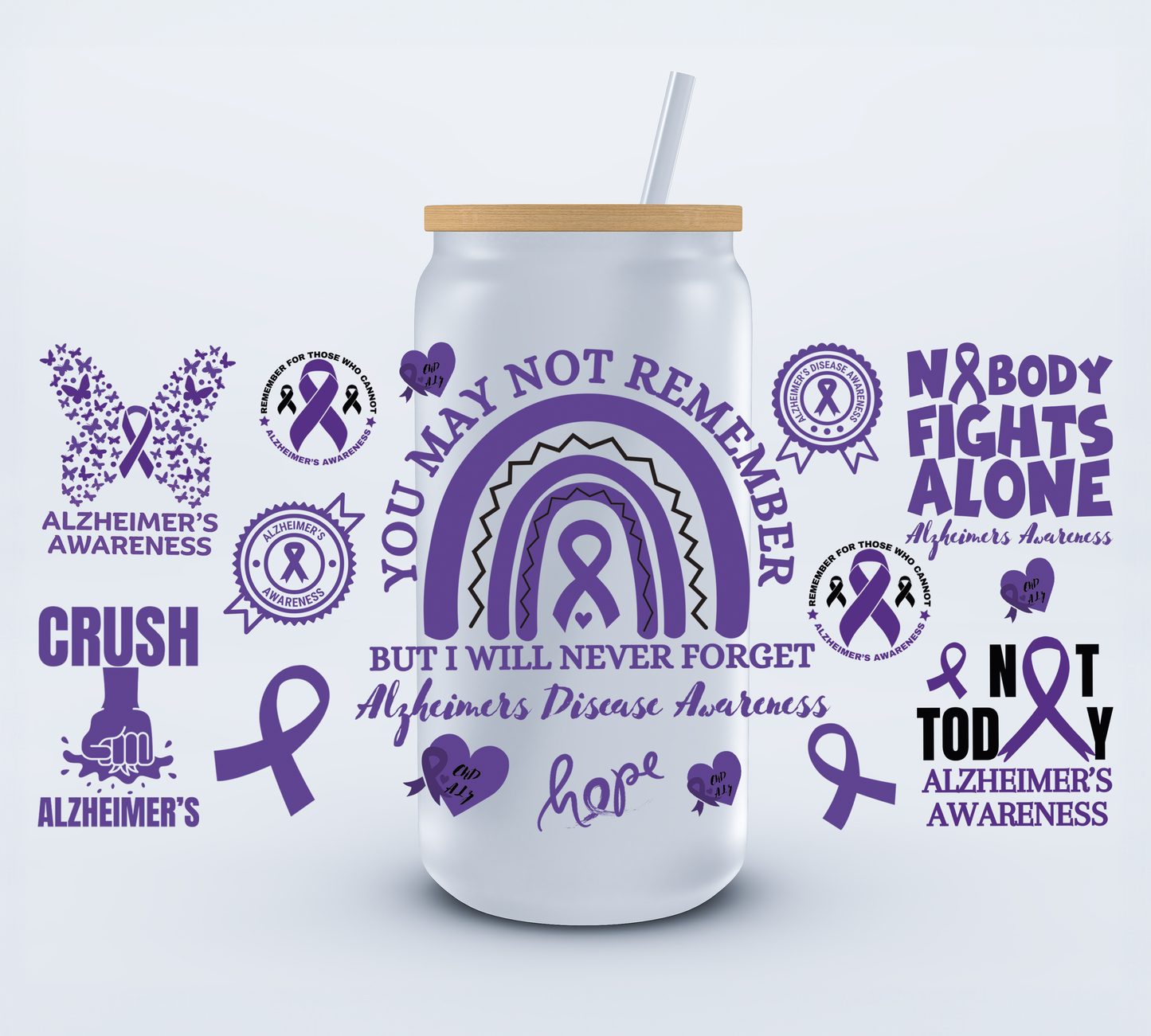 Childhood Cancer Awareness Libbey Cup Wrap 16oz (Copy) Ju-Nel Fashion Boutique