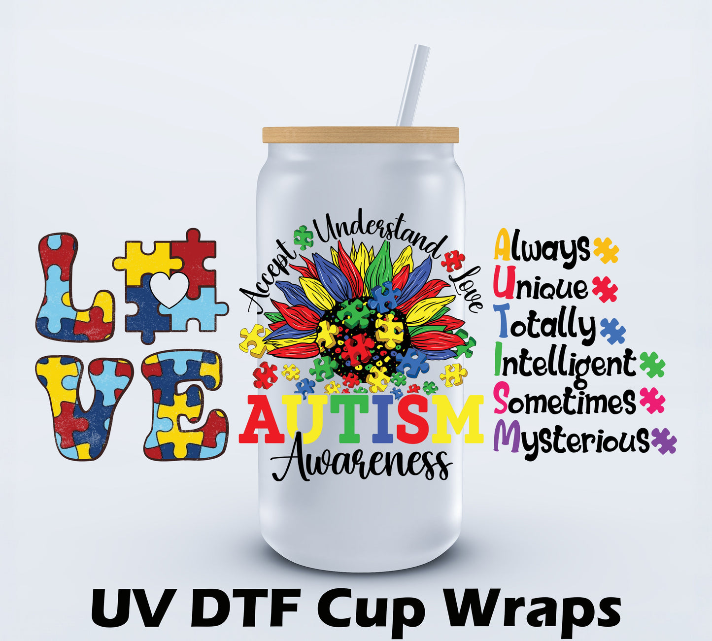 Dad Is My Super Hero Libbey Cup Wrap 16oz (Copy) Ju-Nel Fashion Boutique