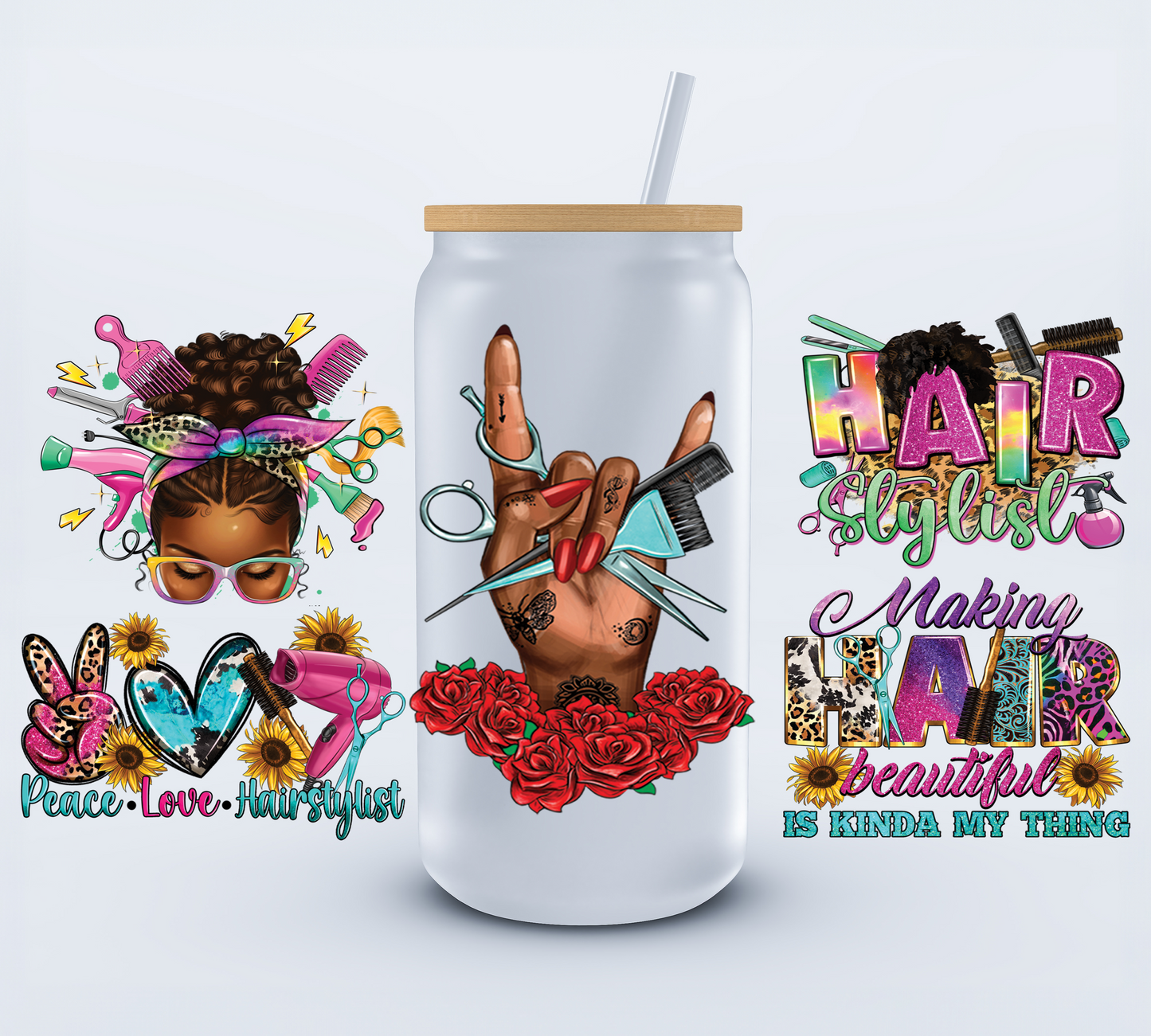 Nail Tech Boss Libbey Cup Wrap 16oz (Copy) Ju-Nel Fashion Boutique