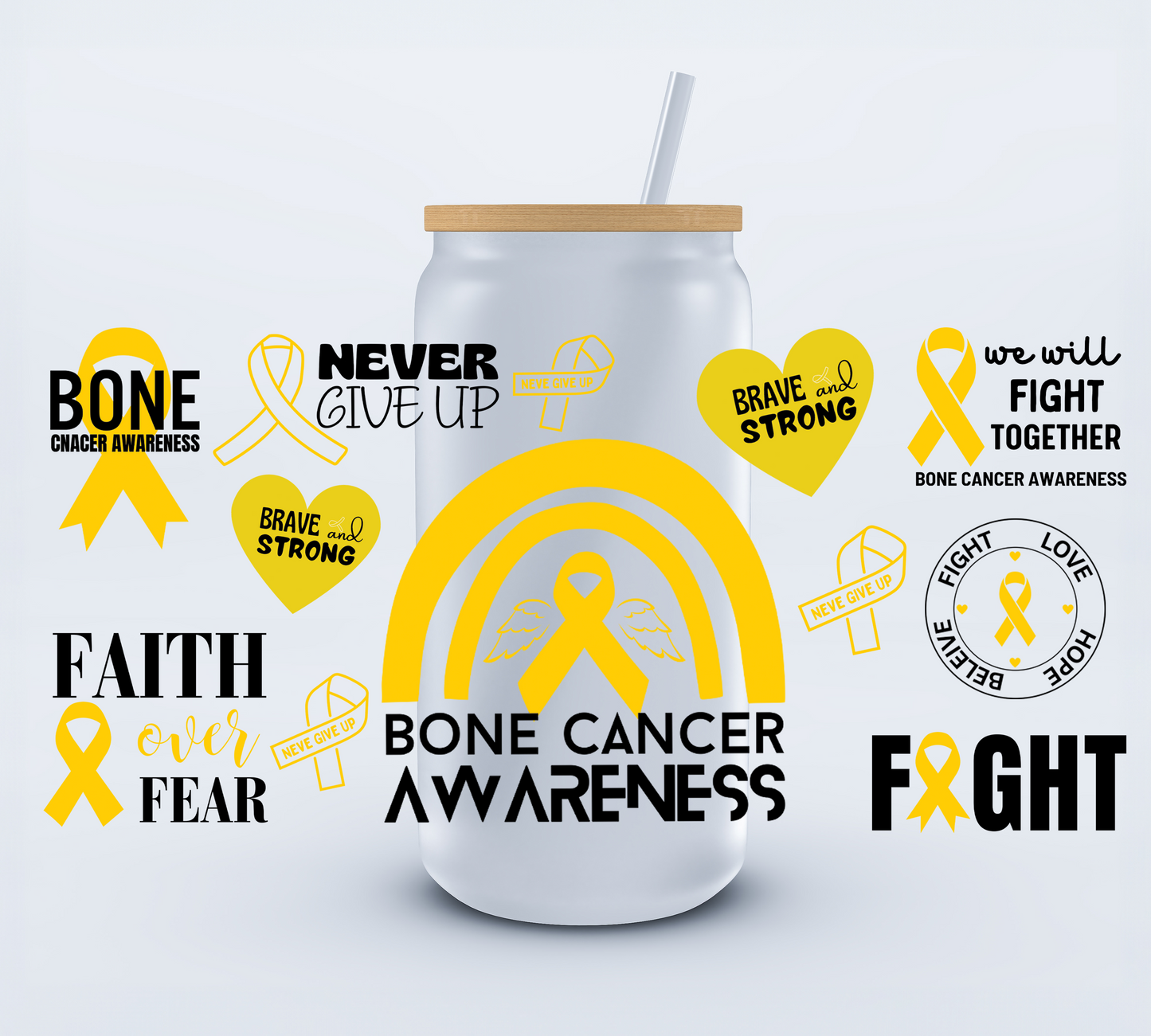 Make Yourself A Priority Libbey Cup Wrap 16oz (Copy) Ju-Nel Fashion Boutique