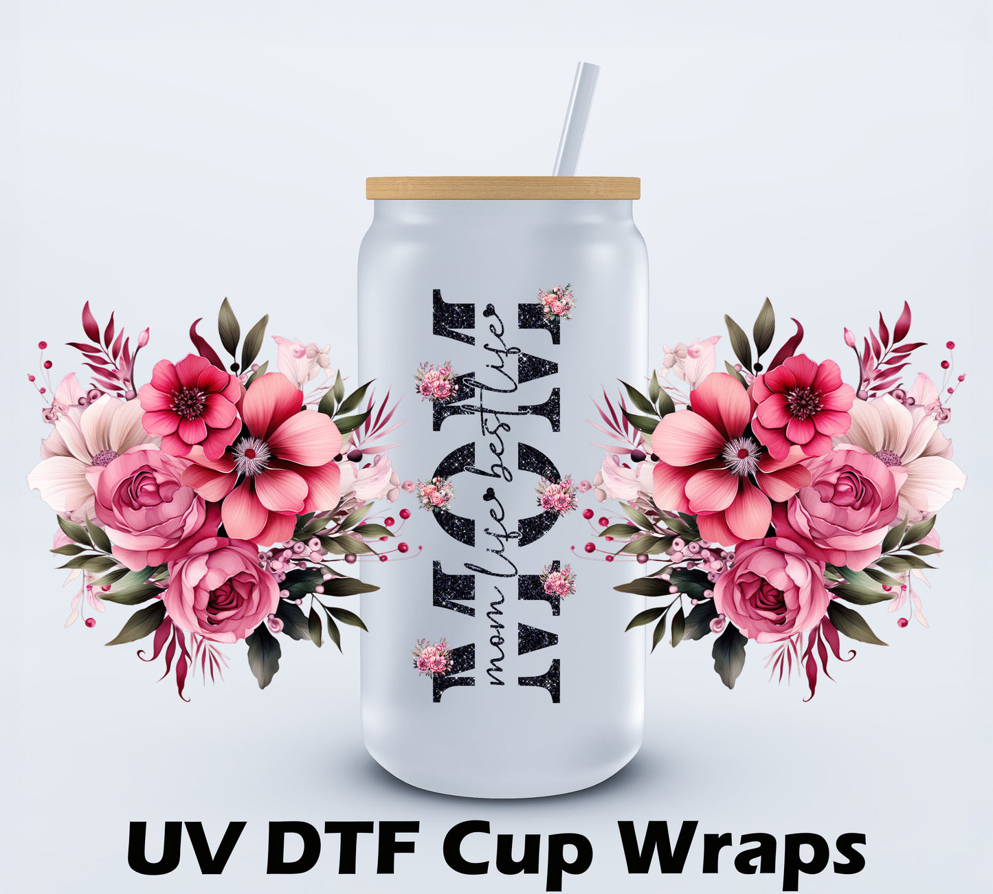 Mom Life Best Life Libbey Cup Wrap 16oz (Copy) Ju-Nel Fashion Boutique