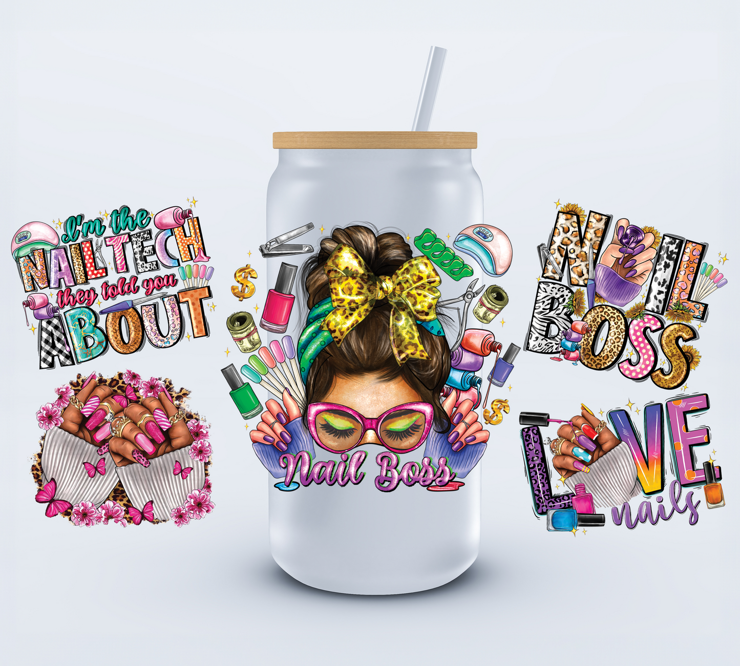 Bad Bunny Libbey Cup Wrap 16oz Ju-Nel Fashion Boutique