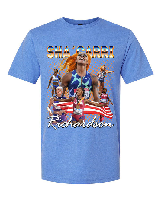 Sha’Carri Richardson Tribute Graphic Tee Ju-Nel Fashion Boutique
