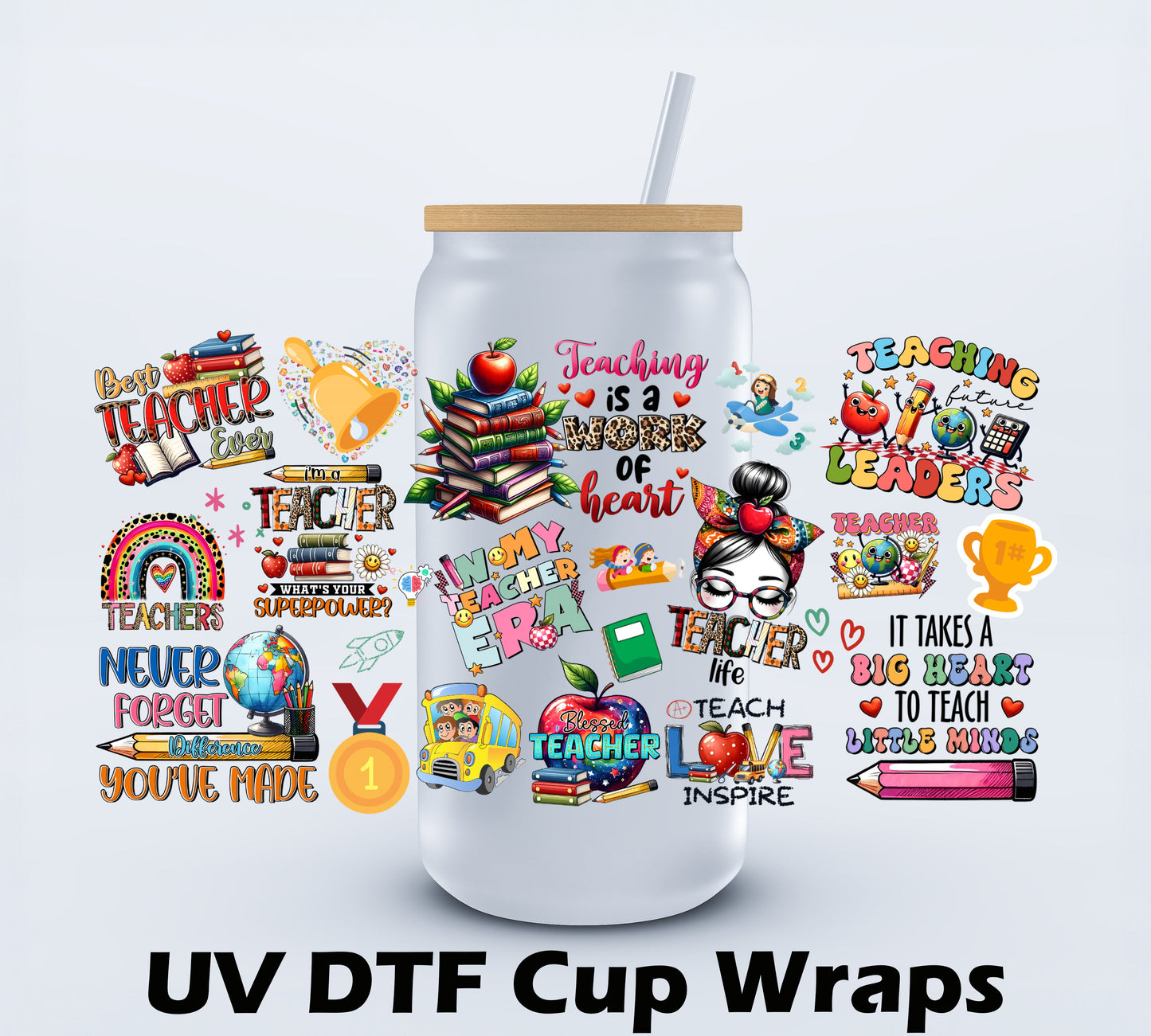 Teacher Libbey Cup Wrap 16oz (Copy) Ju-Nel Fashion Boutique