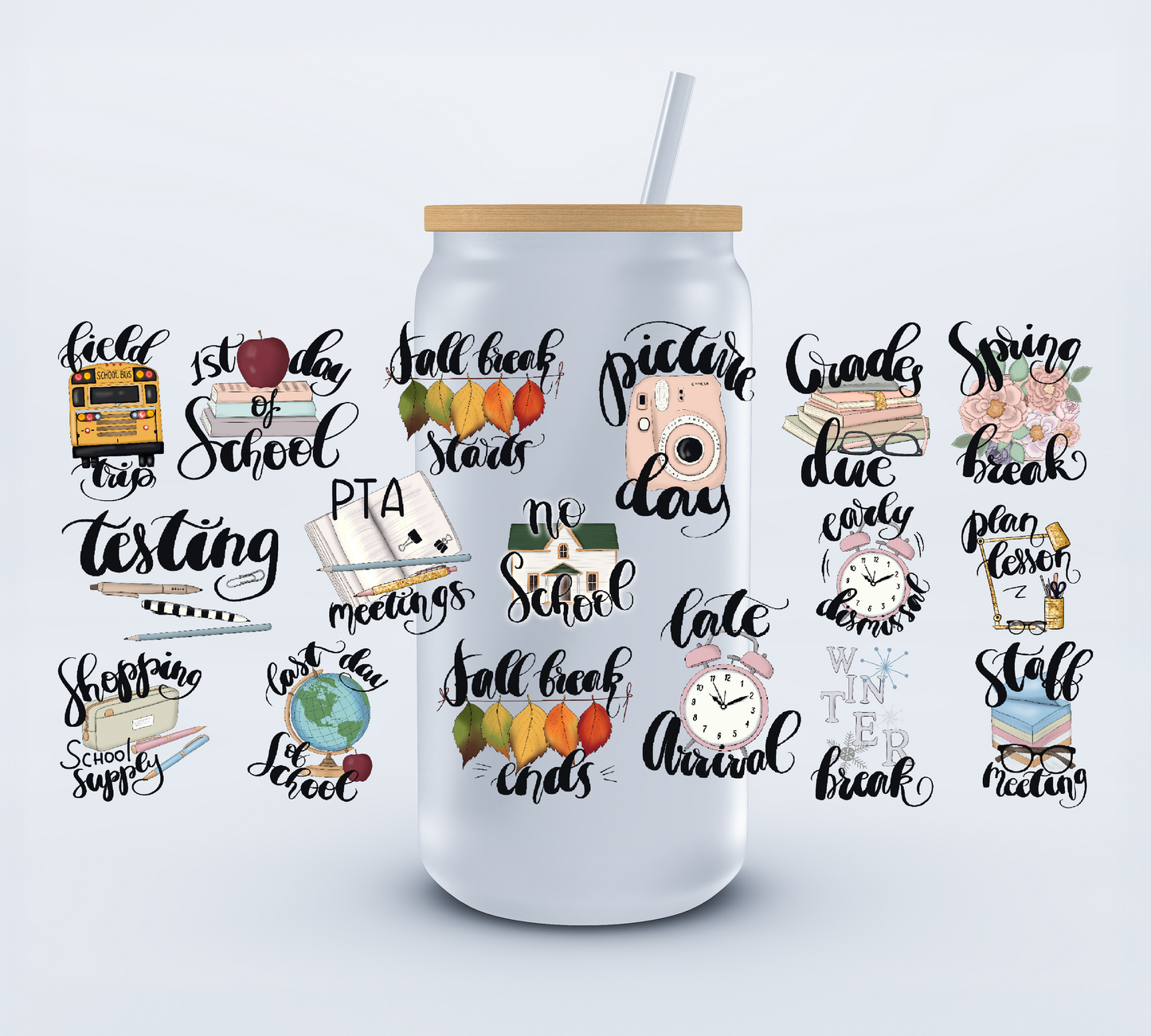 Teacher Libbey Cup Wrap 16oz Ju-Nel Fashion Boutique