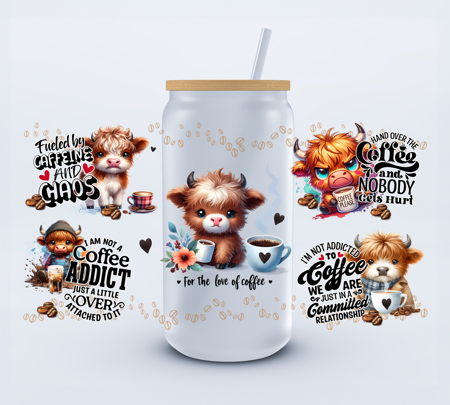 Cow Girl Libbey Cup Wrap 16oz (Copy) Ju-Nel Fashion Boutique