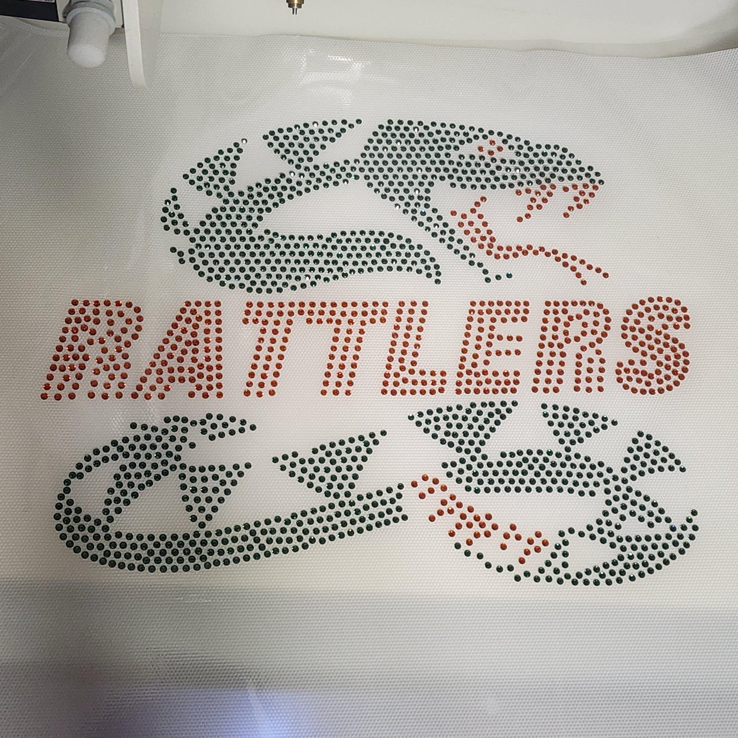 Rattlers Hotfix Rhinestone Transfer Ju-Nel Fashion Boutique