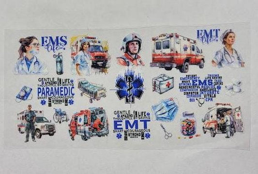 UVDTF EMT/EMS Life Libbey cup wraps Ju-Nel Fashion Boutique