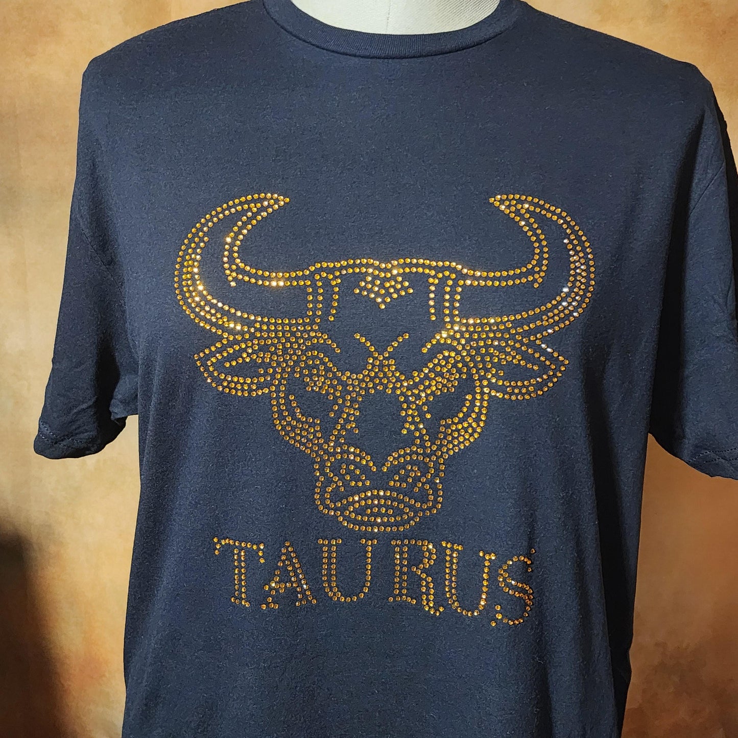 Taurus Rhinestone Tshirt Ju-Nel Fashion Boutique