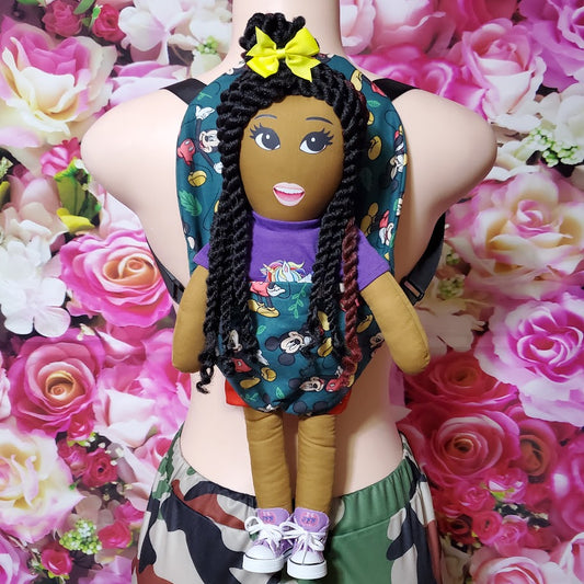 Handcrafted Doll Carrier 13x8 inches