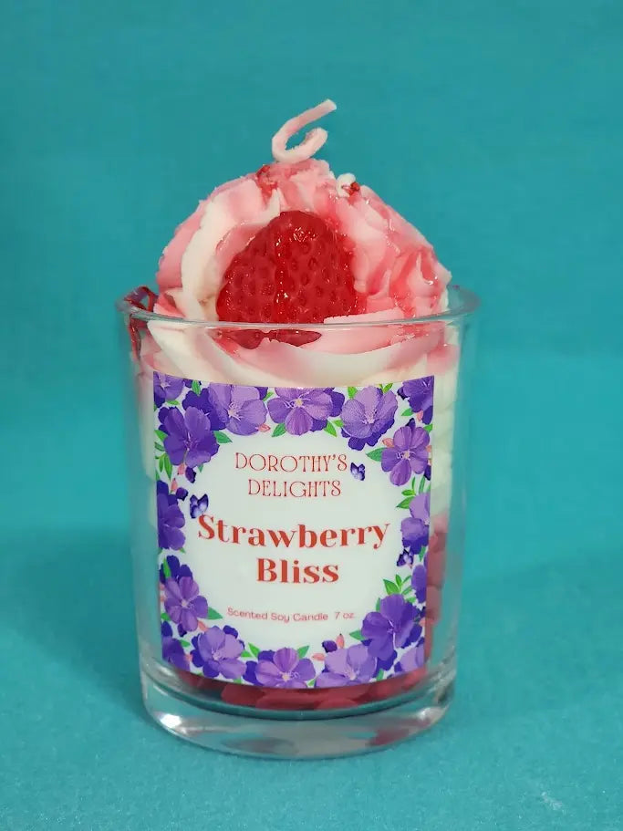 Specialty Dessert Scented Soy Wax Candles Ju-Nel Fashion Boutique