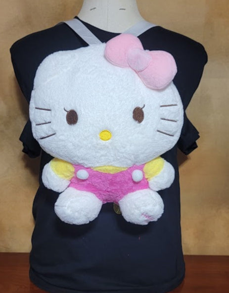 Soft Cute 33x27cm Kitty Plush Backpack