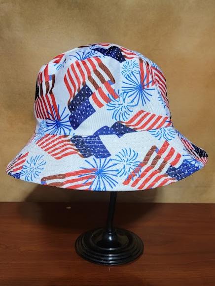 Adult Size USA Bucket Hat