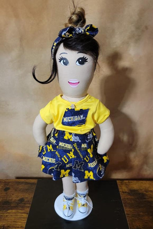 Handcrafted 18 inch Team Cutie