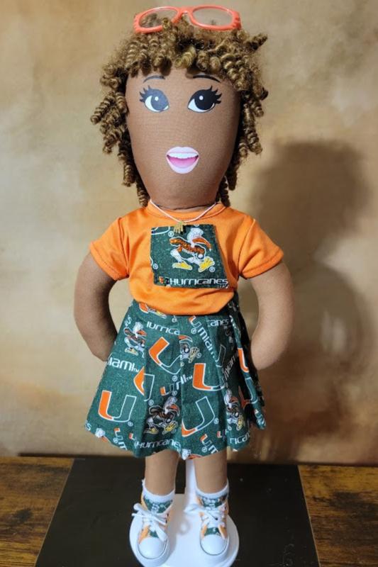 Handcrafted 18 inch Team Cutie