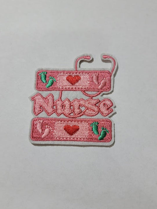Nurse Embroidered Iron On Patch Ju-Nel Fashion Boutique