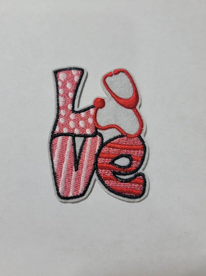 Nurse Embroidered Iron On Patch (Copy) Ju-Nel Fashion Boutique