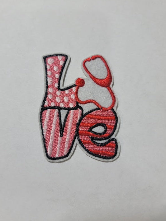 Nurse Embroidered Iron On Patch (Copy) Ju-Nel Fashion Boutique