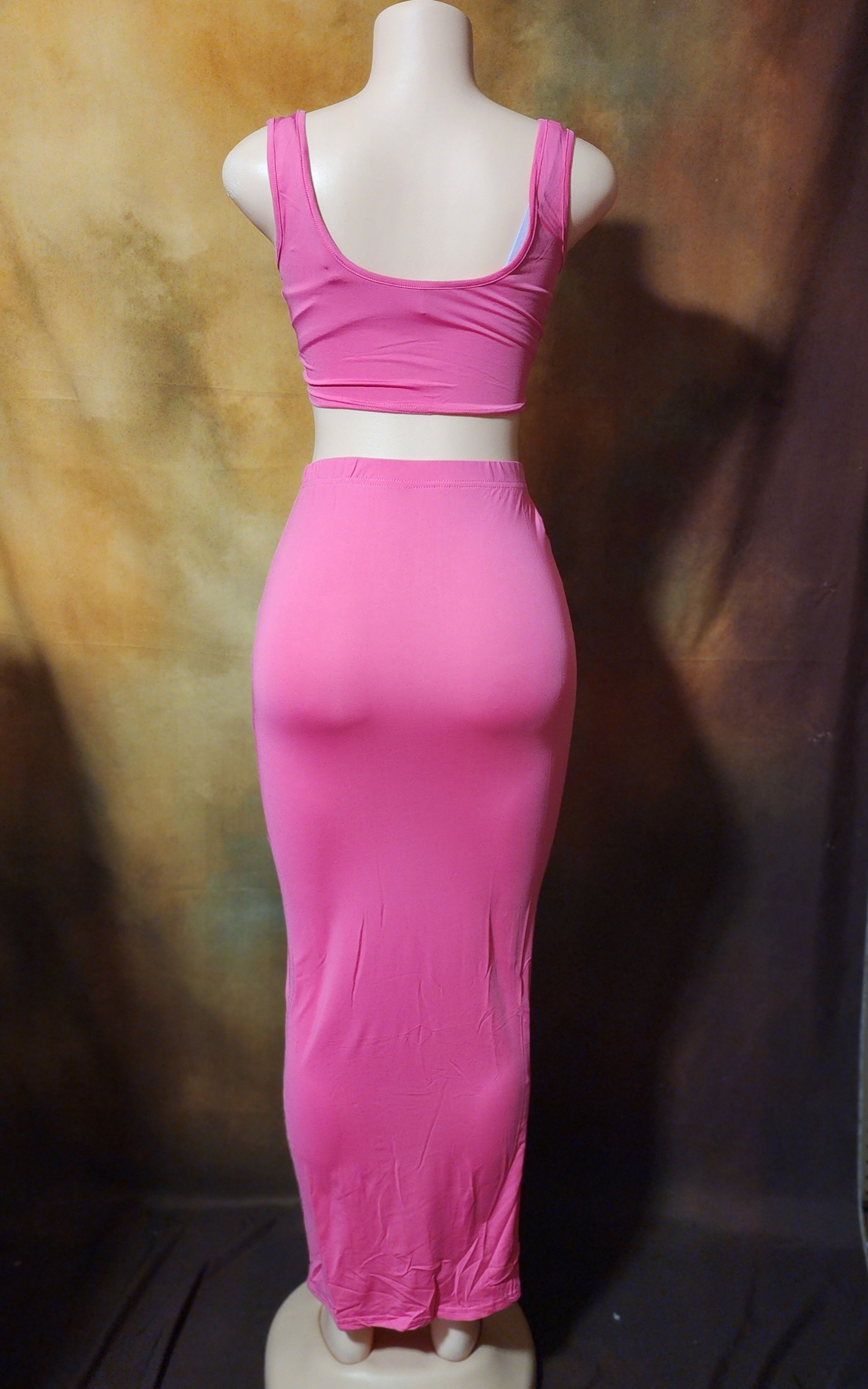 Women's Crop Top & Midi Skirt Set Ju-Nel Fashion Boutique