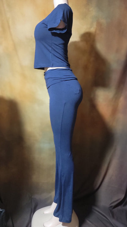Women's Stretchy Fitted Two-Piece Set Ju-Nel Fashion Boutique