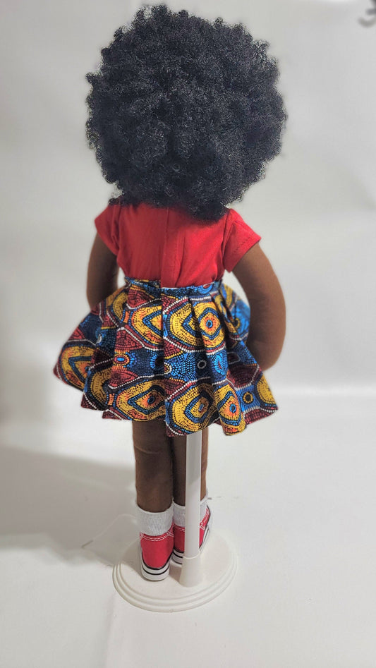Handcrafted 18 inch Cultural Cutie