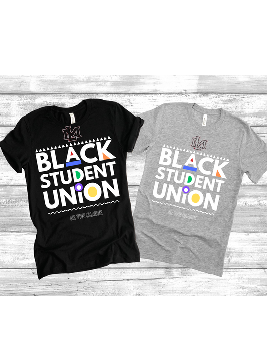 Black Student Union "Be The Change" T-Shirt Ju-Nel Fashion Boutique