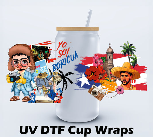 Bad Bunny Libbey Cup Wrap 16oz Ju-Nel Fashion Boutique