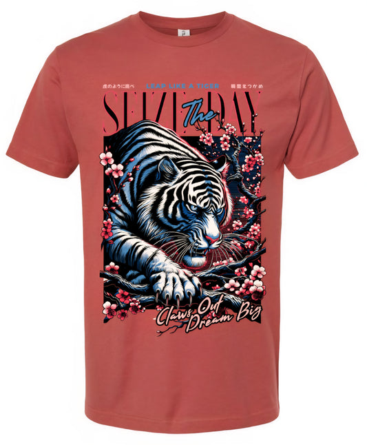 Seize The Day Tiger Graphic T-Shirt