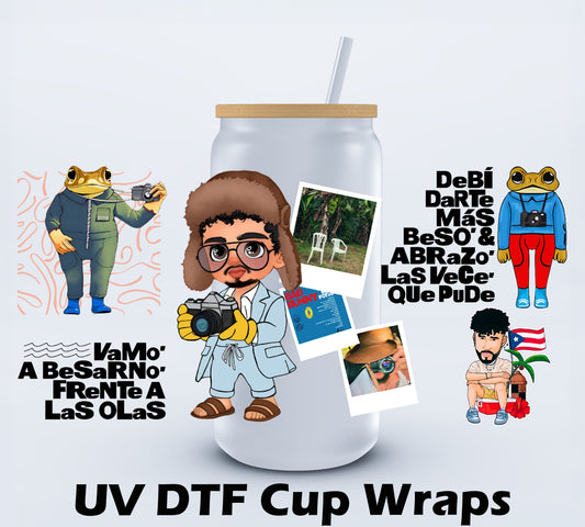 Bad Bunny Libbey Cup Wrap 16oz Ju-Nel Fashion Boutique