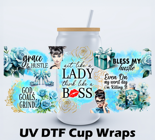 Think Like A Boss Libbey Cup Wrap 16oz Ju-Nel Fashion Boutique