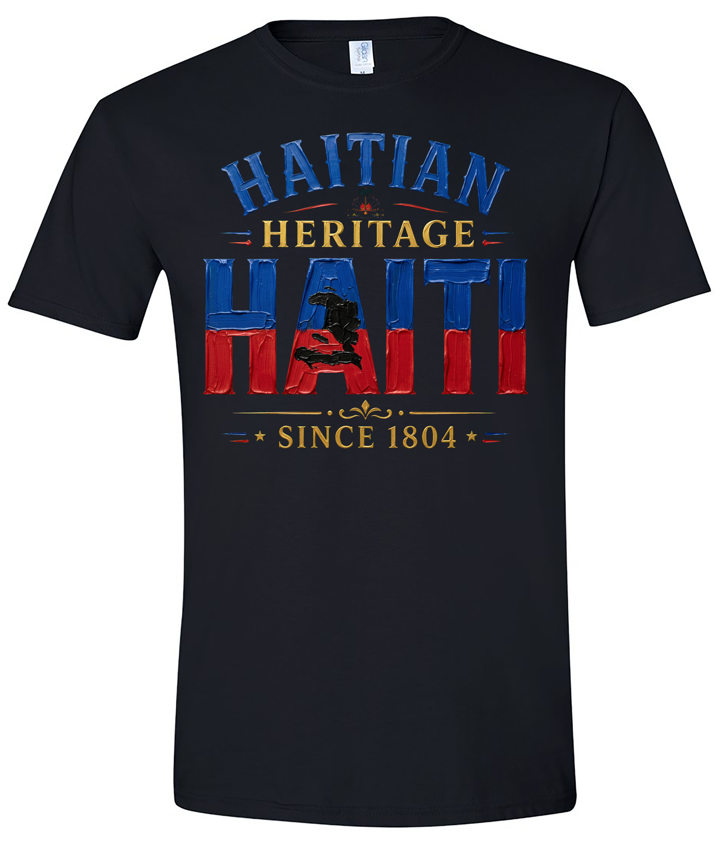 Haitian Heritage Haiti Since 1804 T-Shirt – Patriotic Haitian Pride Graphic Tee