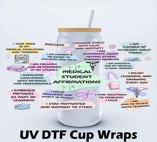 Healthcare Affirmations Libbey Cup Wrap 16oz (Copy) Ju-Nel Fashion Boutique