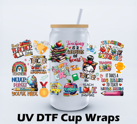 Teacher Libbey Cup Wrap 16oz (Copy) Ju-Nel Fashion Boutique