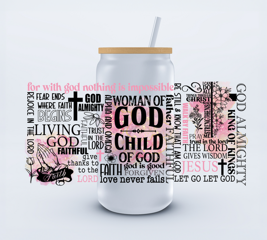 Man Of God Libbey Cup Wrap 16oz (Copy) Ju-Nel Fashion Boutique