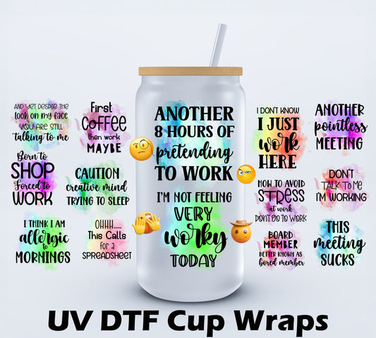 Beautiful Butterflies Libbey Cup Wrap 16oz (Copy) Ju-Nel Fashion Boutique